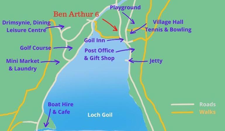 Ben Arthur Place 6 - Sleep 6 Lochgoilhead Ngoại thất bức ảnh